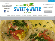 Tablet Screenshot of innsweetwater.com